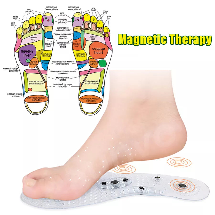 Magnetic Gel Insoles For Weight Loss Therapy