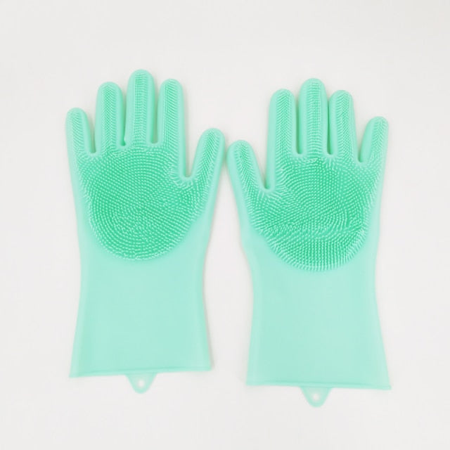 Revolutionary Silicone Dishwashing Gloves