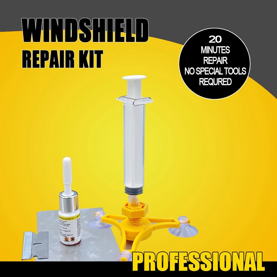 Car Windshield Repair Kit