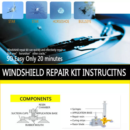 Car Windshield Repair Kit