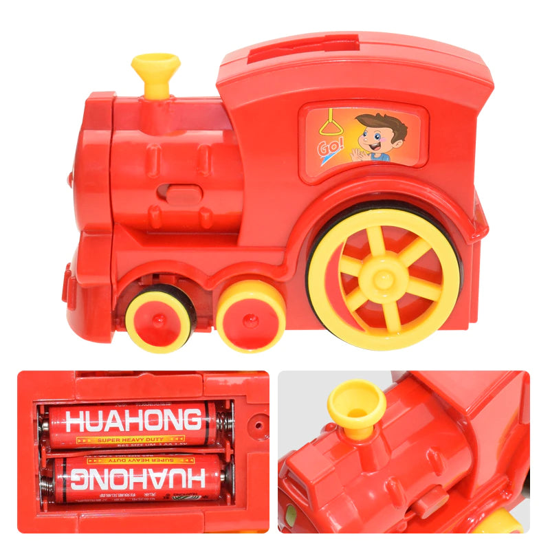 Train Set Battery Operated Toy for Kids Laying