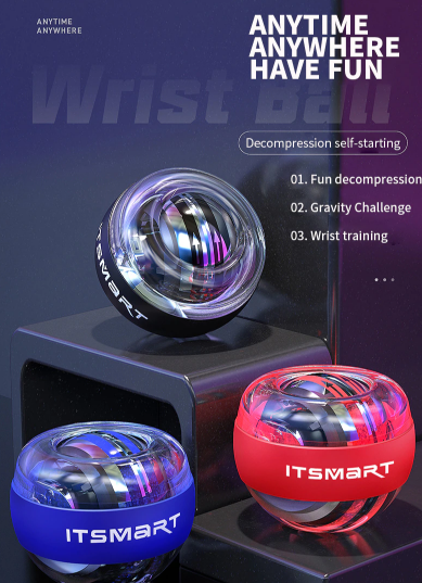 LED Wrist Training Gyroscopic Ball