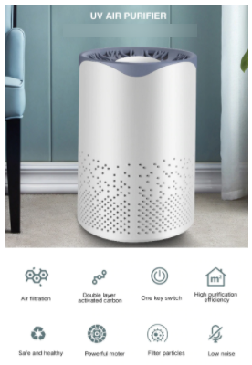 USB Air Purifier With Hepa Filter