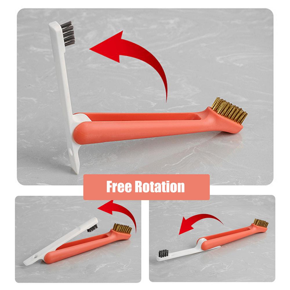3 In 1 Stove Cleaning Brush With Scraper Foldable