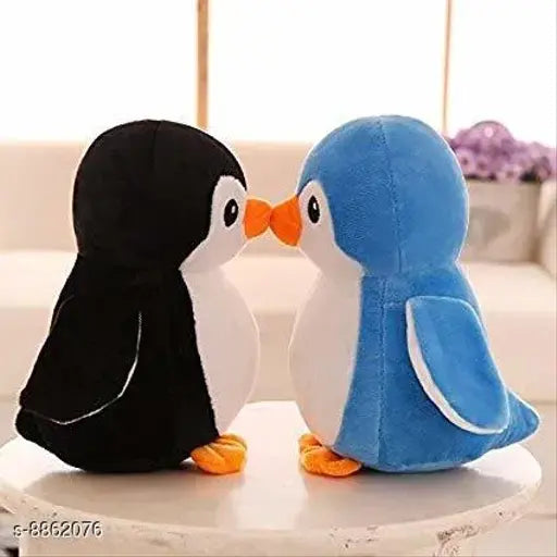 Gking Penguin Soft Toy Combo of 2 Black and Blue 30cm