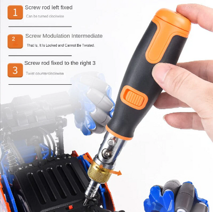 10 in 1 Multi-Angle Portable Ratchet Screwdriver