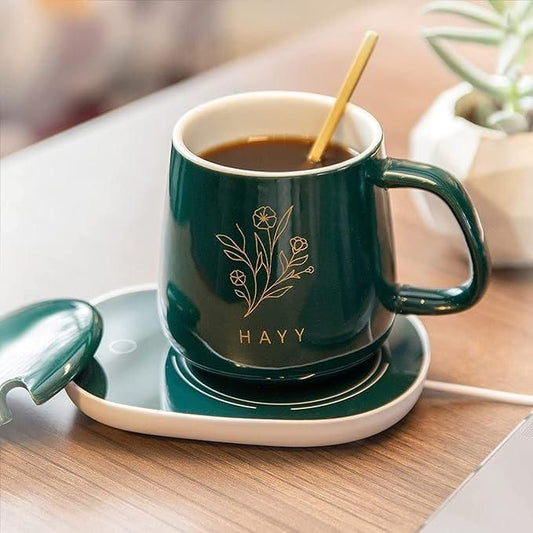 कप वार्मर चाय कॉफी मग हीटर पैड, घर और कार्यालय के लिए