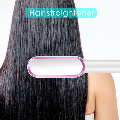 Professional Brush Hair Straightener