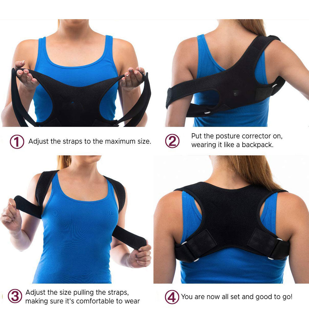 Posture Corrector Brace Belt Strap