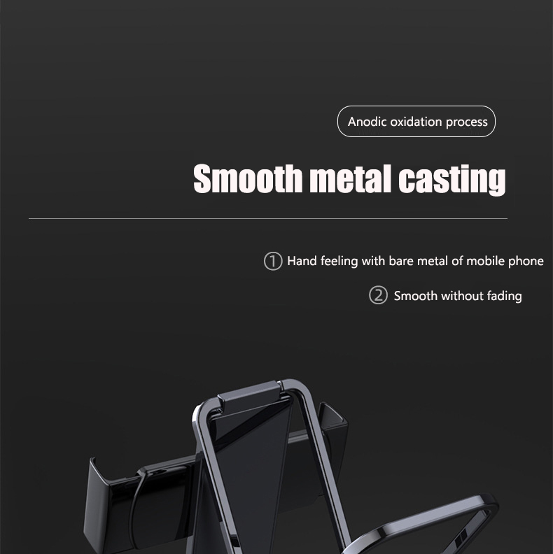 Foldable Magnetic Metal Phone Holder