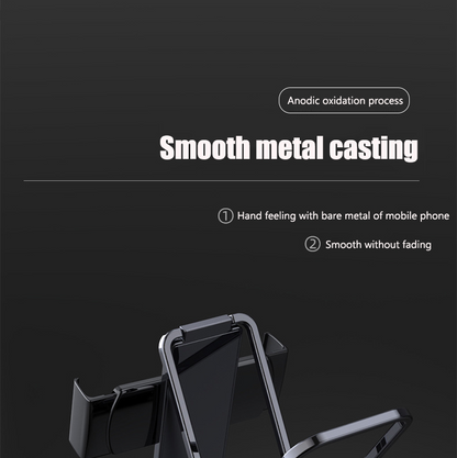 Foldable Magnetic Metal Phone Holder