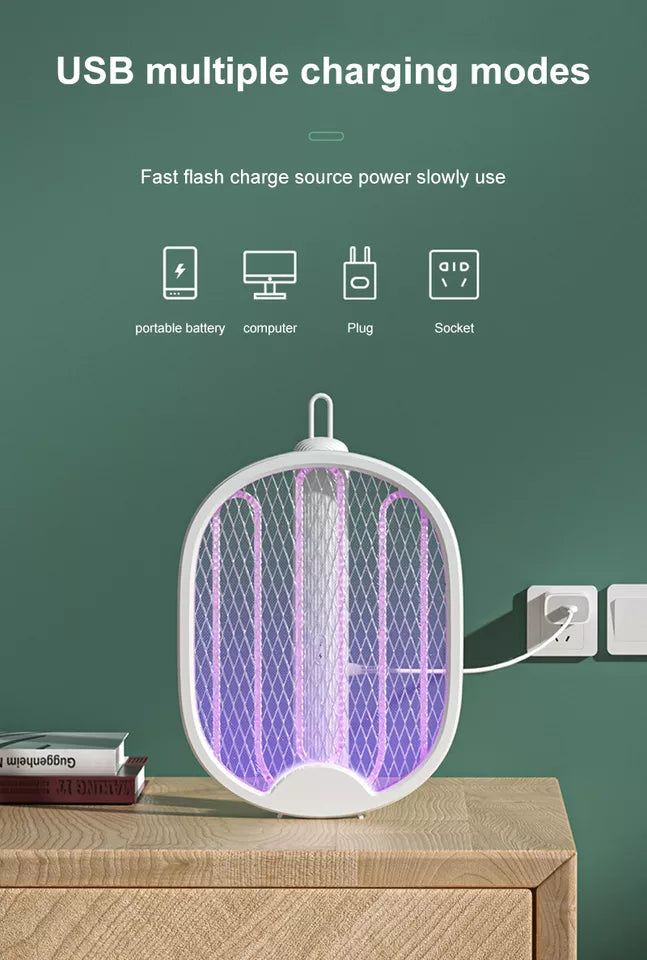 Folding Electric Mosquito Swatter