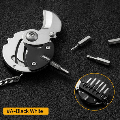 Mini Hiking Survival Keychain Tool