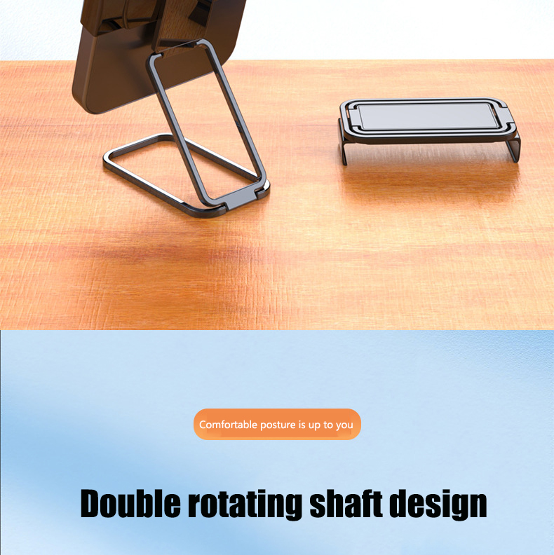 Foldable Magnetic Metal Phone Holder