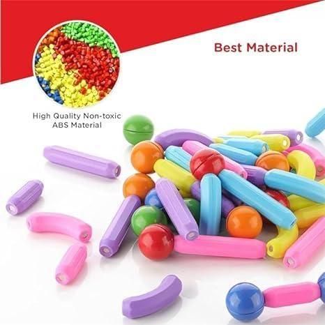 Magnetic Sticks and Balls Set for Kids 36 Pcs