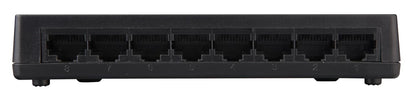 DIGISOL   8 Port  Fast Eth Unmanaged PoE Switch with 6KV surge protection