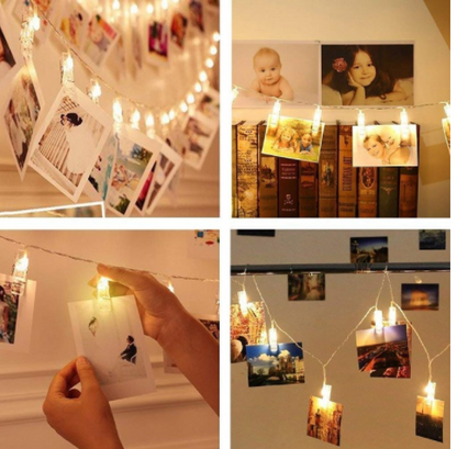 Photo Wall Light Clip