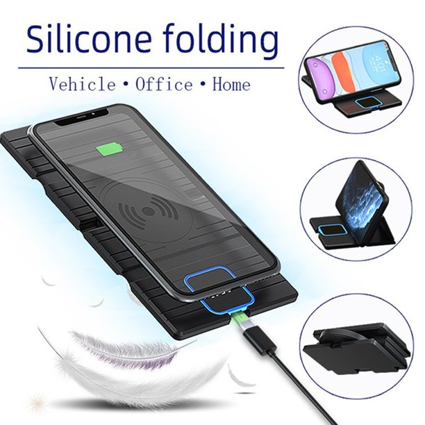 2 in 1 Wireless Charging Phone Holder Pad