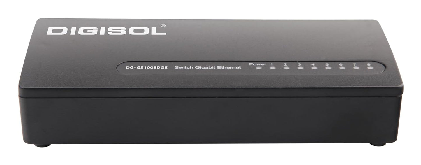 DIGISOL   8 Port  Fast Ethernet Unmanaged Switch