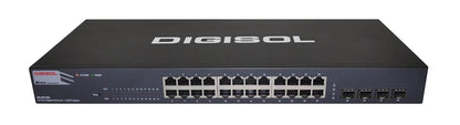 DIGISOL 24 Port Gigabit Smart Managed Switch with 4 Gigabit SFP Ports