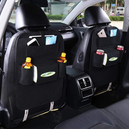 कार बैक सीट स्टोरेज ऑर्गनाइज़र (2 का पैक)