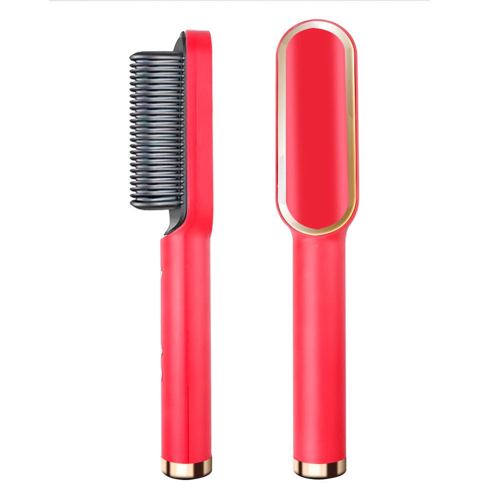 Professional Brush Hair Straightener