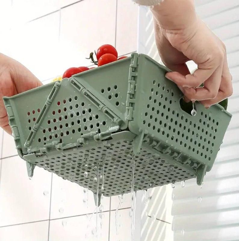 Collapsible Strainers and Colanders for Kitchen Drainage Basket