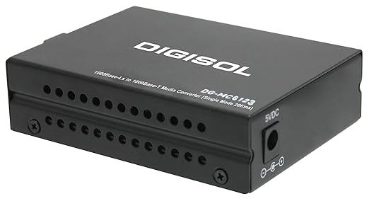 DIGISOL 1000Base-Sx to 1000Base-T Media Converter ,1310 , SC Type ,500 Mtr (Multimode) ( Dual Fiber)