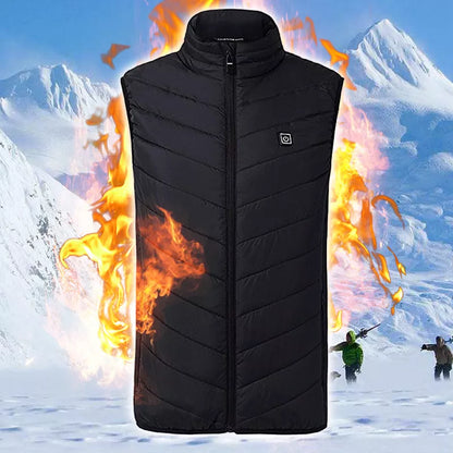 Waterproof Camping & Hiking Heating Vest With USB Charging