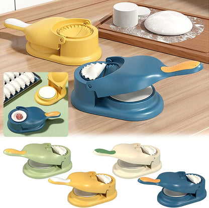 2-in-1-Knödel-Momo-Maker, Küchenzubehör, vielseitig einsetzbar, Knödel-Back- und Gebäckmaker (verschiedene Farben)
