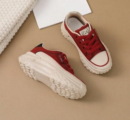 Women's Casual Sneaker Shoes Red