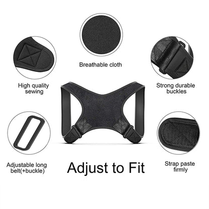 Posture Corrector Brace Belt Strap