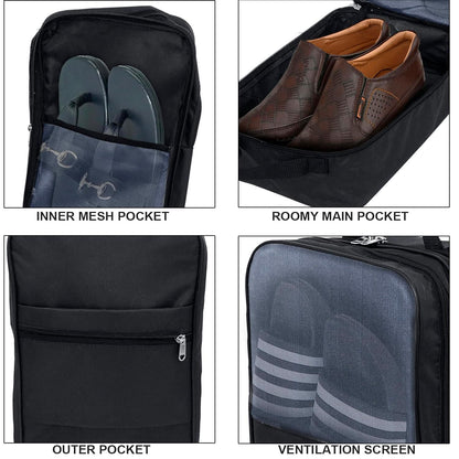 यात्रा जूता बैग बहुउद्देशीय पोर्टेबल जूता धारक भंडारण बैग