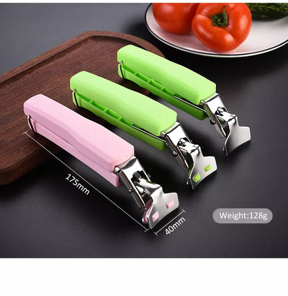 Kitchen Folding Hot Plate Tongs Bowl Clips Pan