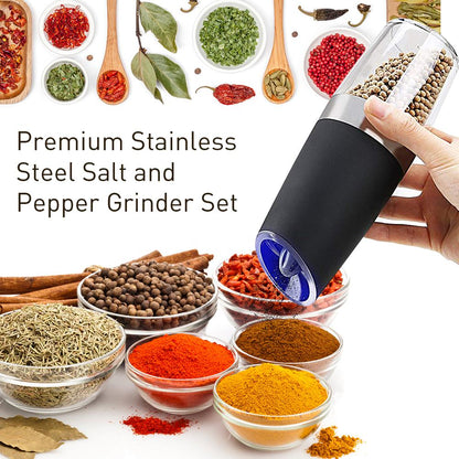 Automatic Electric Salt and Pepper Grinder