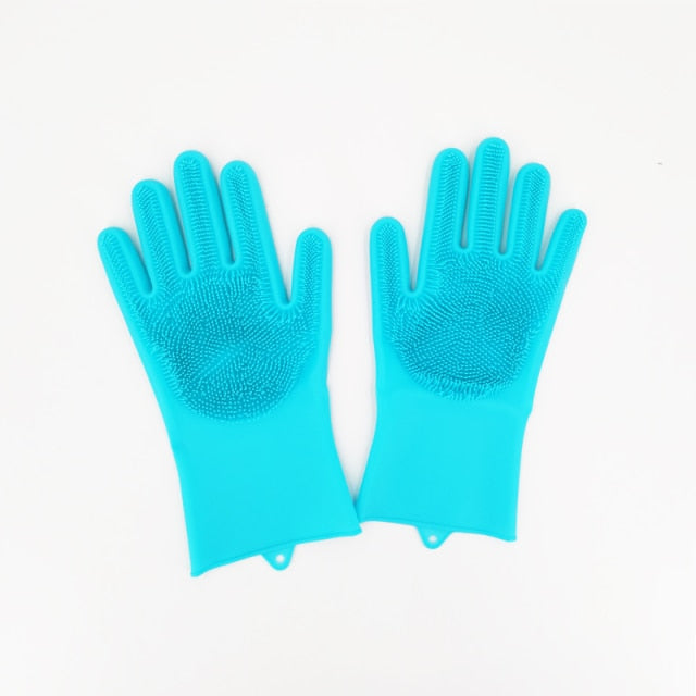 Revolutionary Silicone Dishwashing Gloves