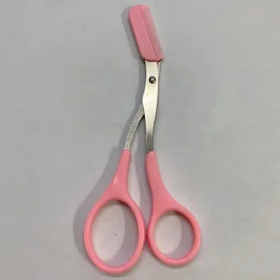 Eyebrow Trimmer Scissor With Comb