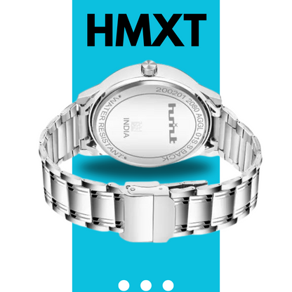 HMXT-2 Day n Date Series Men's Blue Silver Chain Analog Watches Classic, Attractive, Professional, top-trendy and stylish Analogue Watches for Men/boys for office, s