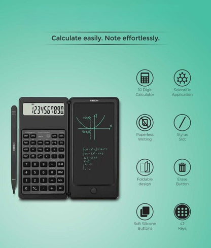 2 in 1 Scientific Calculator With LCD E-Write