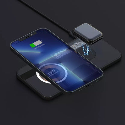3 in 1 Transparent Magnetic Charging Station