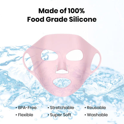 Reusable Anti-Wrinkle Silicone Face Mask