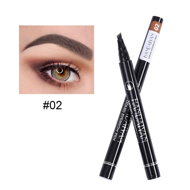 Waterproof Eyebrow Pencil with Microblading Technique
