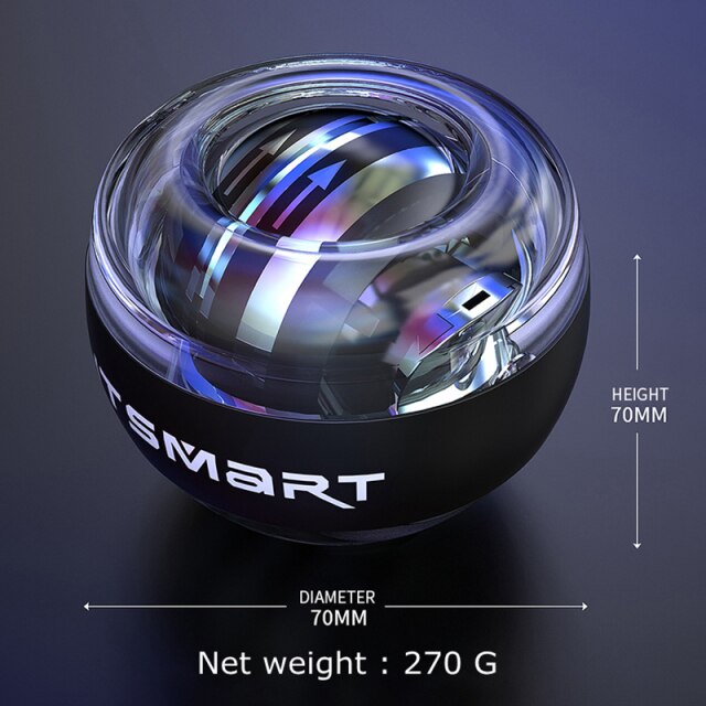 LED Wrist Training Gyroscopic Ball