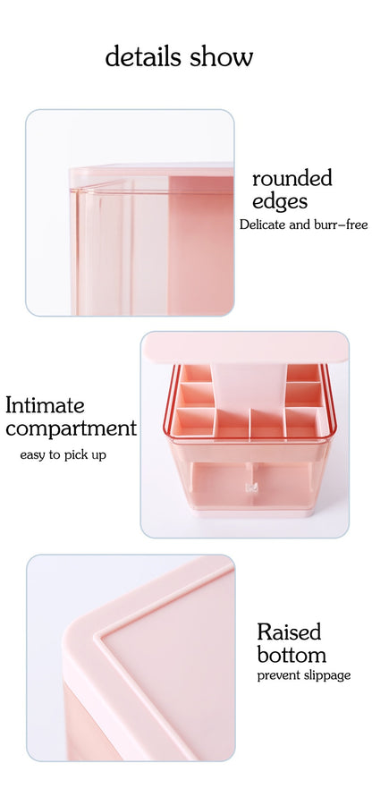 Press Lift Lipstick Storage Box