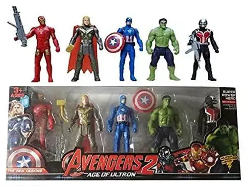 Kammateswara 2115 Avenger action figure toy in avenger set of 5 action figures