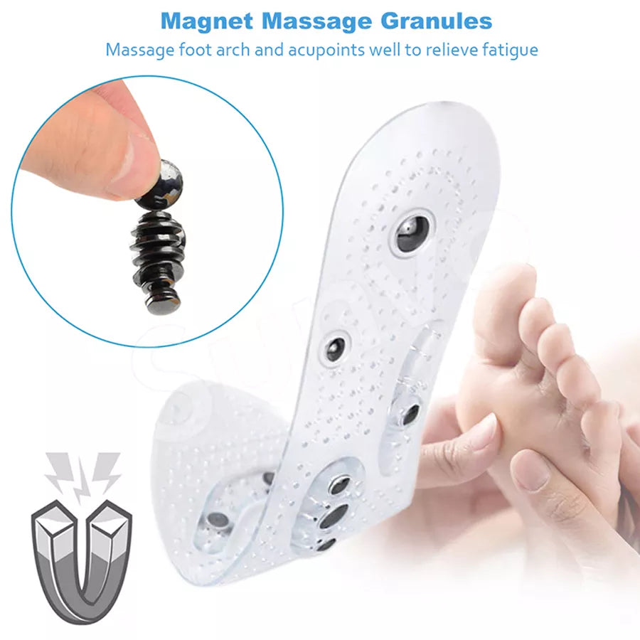 Magnetic Gel Insoles For Weight Loss Therapy