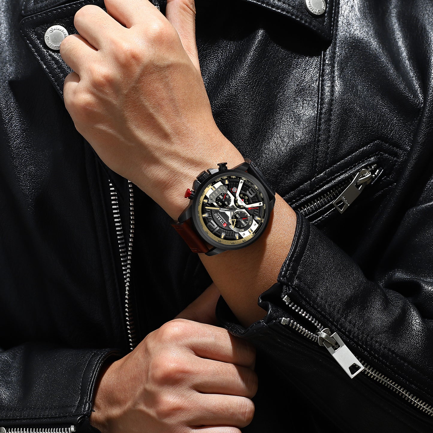 Curren Chronographic  Wristwatch For Men