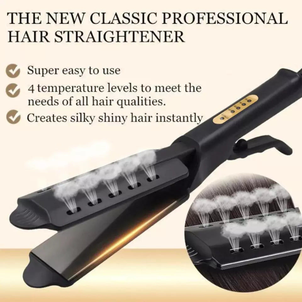 Four-Gear Temperature Adjusted Hair Straightener