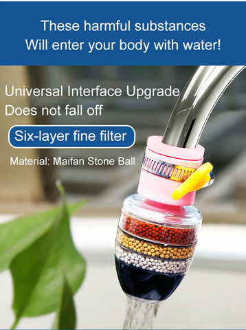 Six-Layer Stone Filtration Faucet Purifier Filter