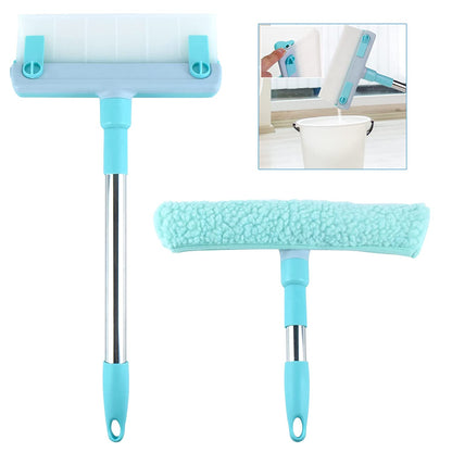 Telescopic Glass Wiper Magnetic Window Cleaner Brush